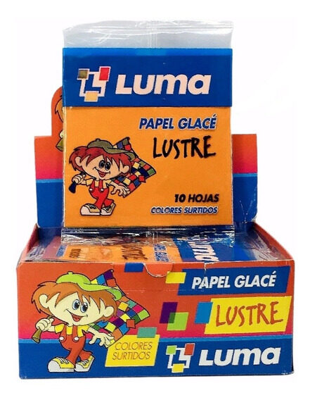 Papel Glace Lustre X 10 unidades