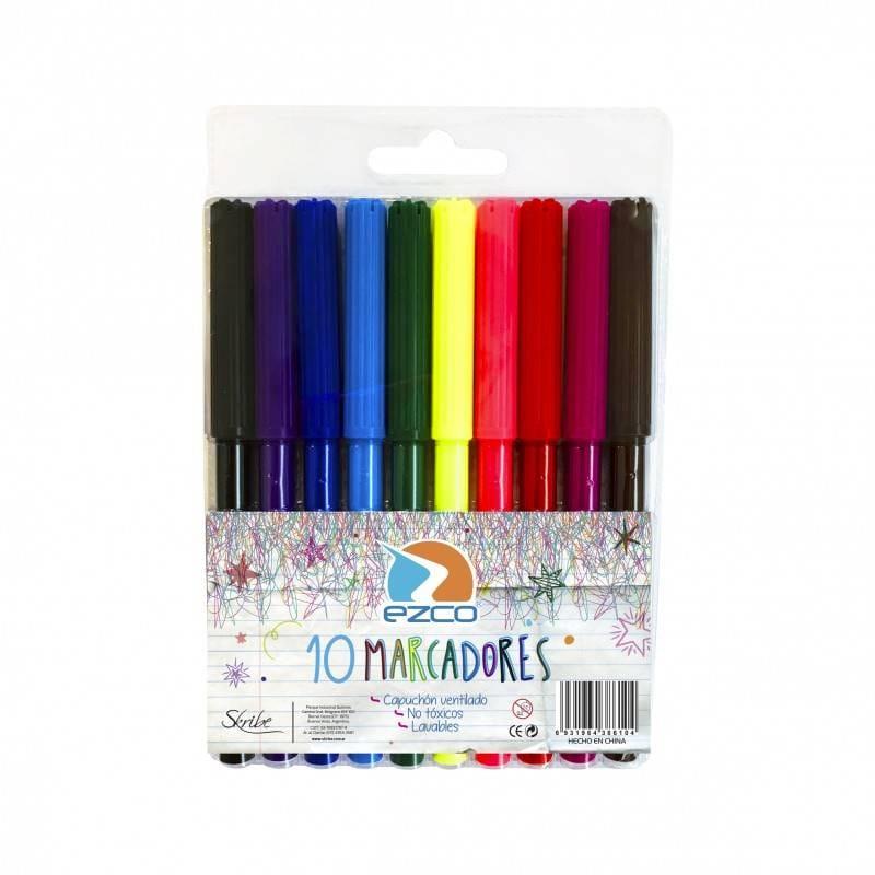 FIBRAS DE COLORES  X 10 UNIDADES EZCO