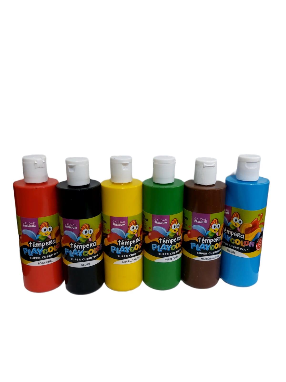 TEMPERA POTE 250 GRS VARIOS COLORES Playcolor