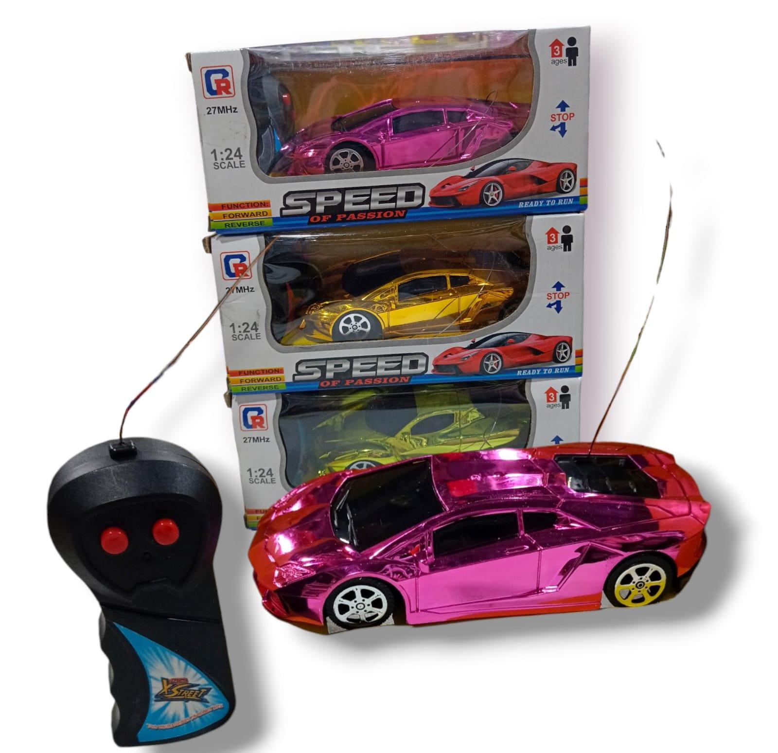 AUTO A RADIO CONTROL - VARIOS COLORES