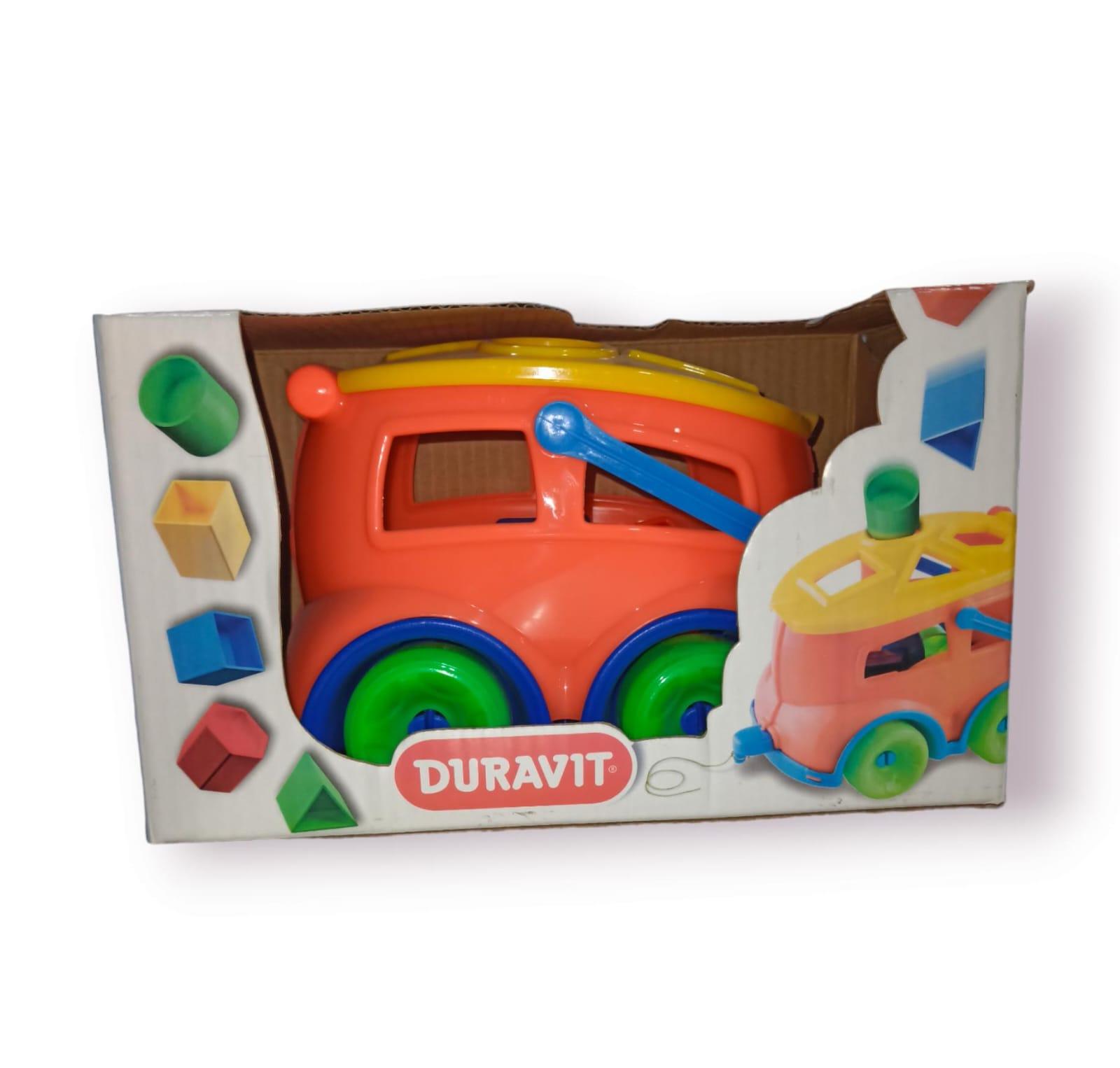 VEHICULO DIDACTICO - ENCASTRE Y ARRASTRE- PRIMERA INFANCIA