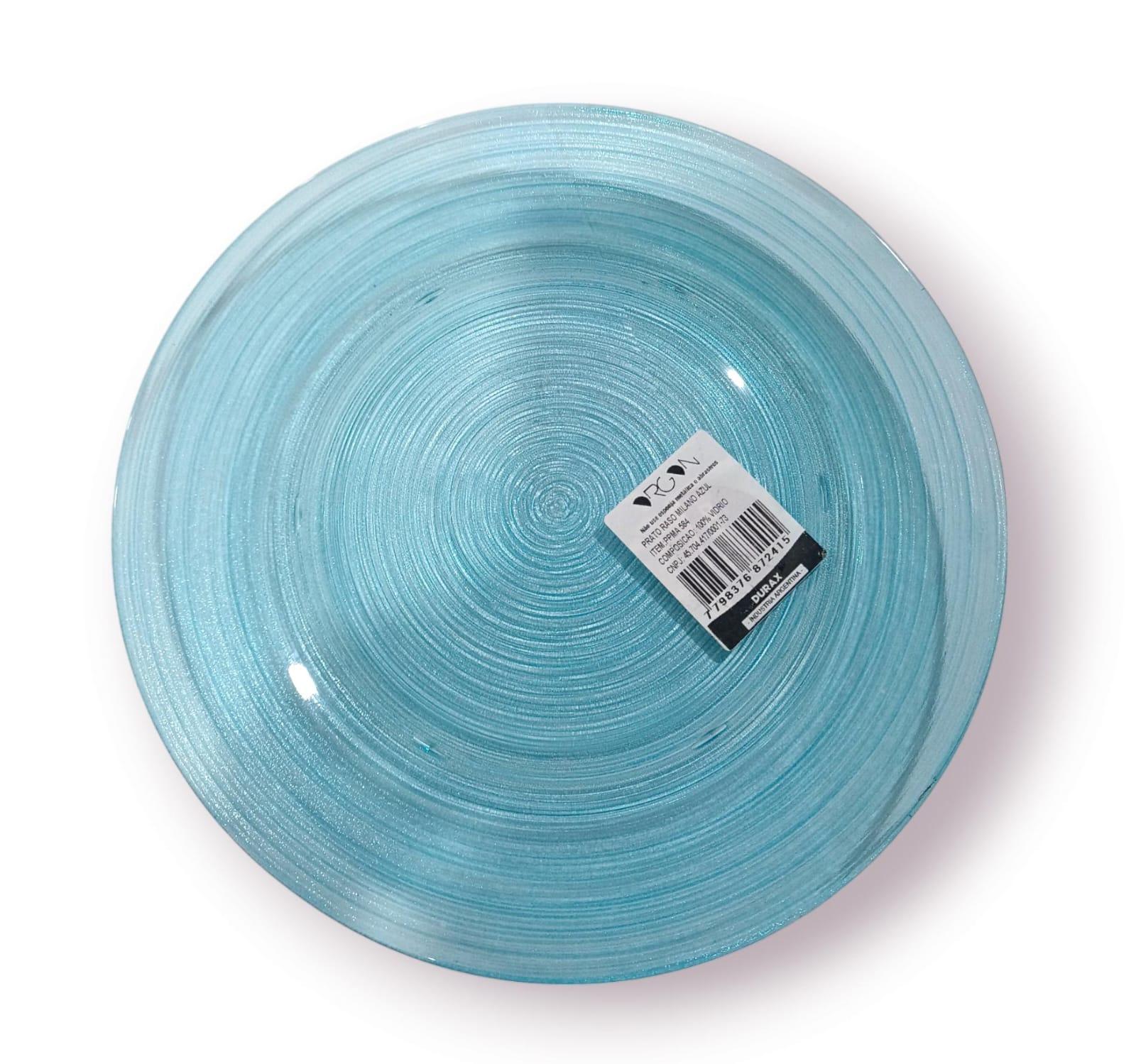 PLATO PLAYO MILANO AZUL - DURAX- 26CM