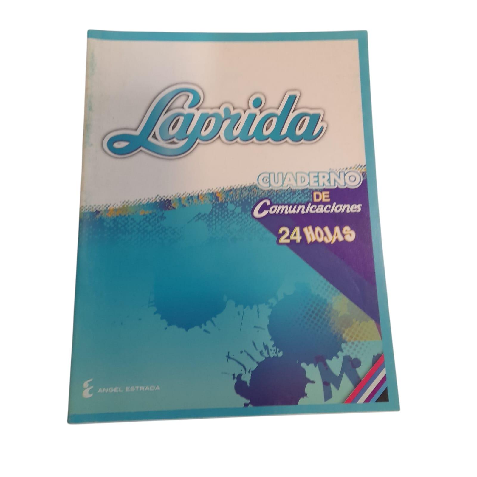 CUADERNO COMUNICACIONES 24 HOJAS LAPRIDA