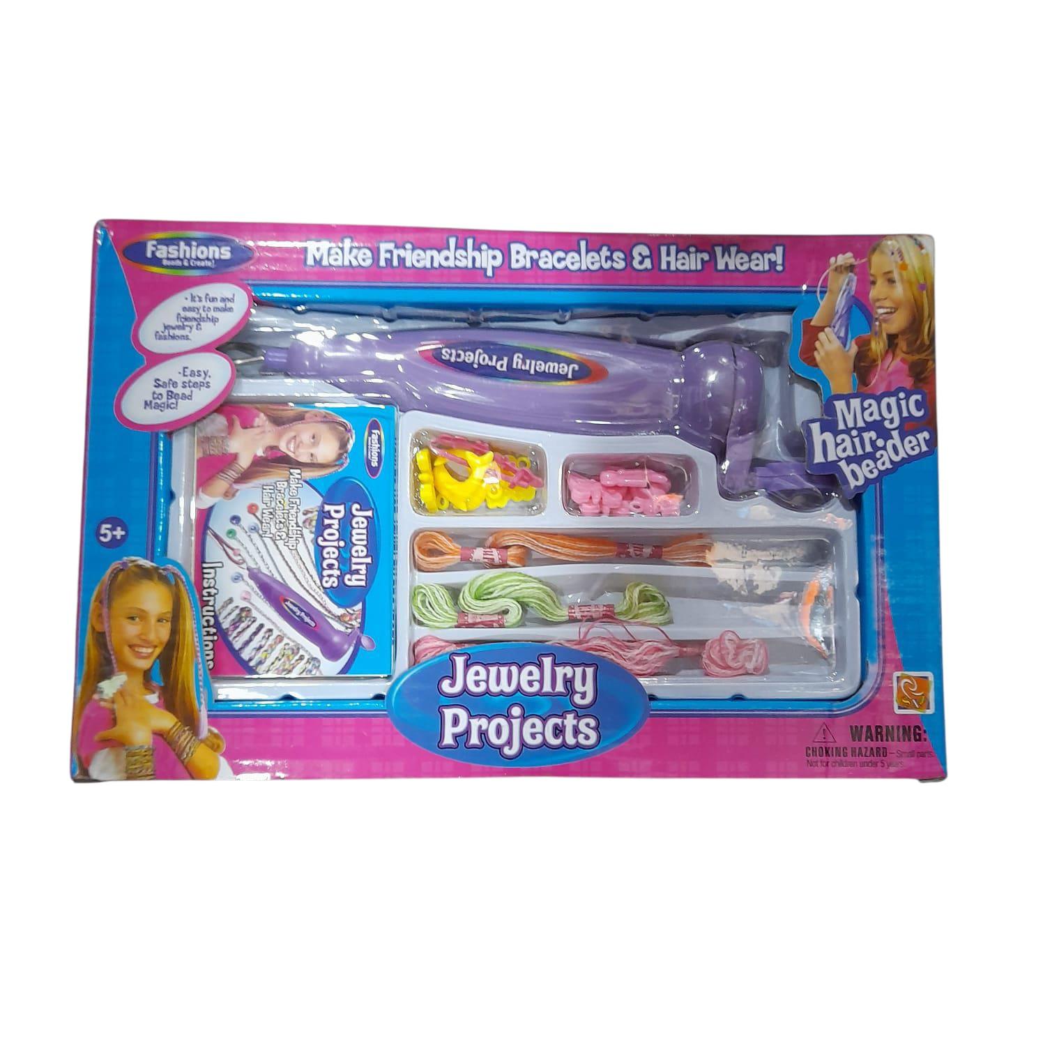 SET BIJOUTERIE CON TRENZADOR EN CAJA