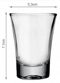 VASO VIDRIO TEQUILA NADIR 60ML