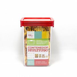 TUPPER CONTENEDOR ACRILICO ALTO 1200CC