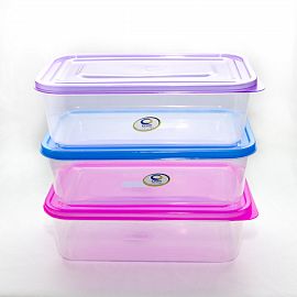 TUPPER HERMETICO RECTANGULAR PLASTICO 3.5LTS