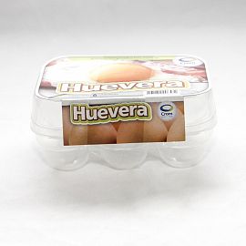 Huevera Crom  plástico  15×11,5cm