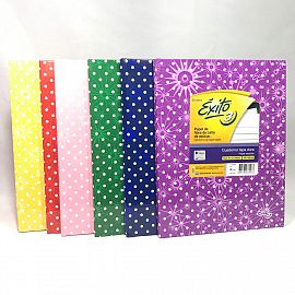 Cuaderno N3 48 hojas Rayado Lunares eXITO