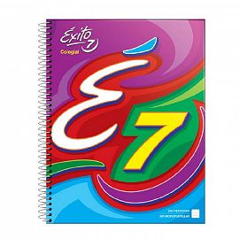 Cuaderno E7 60 Hojas Rayadas CON ESPIRAL EXITO