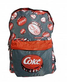 Mochila 17 pulgadas lona Coca Cola WABRO